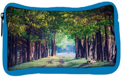 

Snoogg Eco Friendly Canvas Pathway In Forest Designer Student Pen Pencil Case Coin Purse Pouch Cosmetic Makeup Bag (BLUE) Pouch(Multicolor)