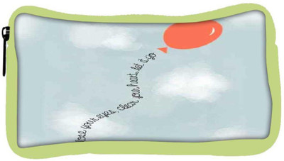

Snoogg Eco Friendly Canvas Let It Go Student Pen Pencil Case Coin Purse Pouch Cosmetic Makeup Bag (GREEN) Pouch(Multicolor)