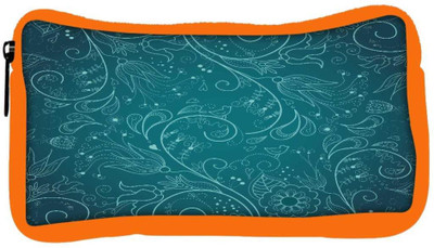 

Snoogg Eco Friendly Canvas Floral Hand Drawn Background Student Pen Pencil Case Coin Purse Pouch Cosmetic Makeup Bag (ORANGE) Pouch(Multicolor)