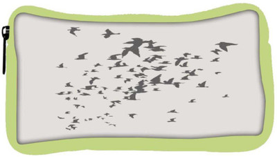 

Snoogg Eco Friendly Canvas Birds Pattern Grey 2914 Student Pen Pencil Case Coin Purse Pouch Cosmetic Makeup Bag (GREEN) Pouch(Multicolor)