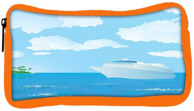 

Snoogg Eco Friendly Canvas Cruise Vector Student Pen Pencil Case Coin Purse Pouch Cosmetic Makeup Bag (ORANGE) Pouch(Multicolor)