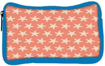 

Snoogg Eco Friendly Canvas Multiple Stars Orange Pattern Designer Student Pen Pencil Case Coin Purse Pouch Cosmetic Makeup Bag (BLUE) Pouch(Multicolor)