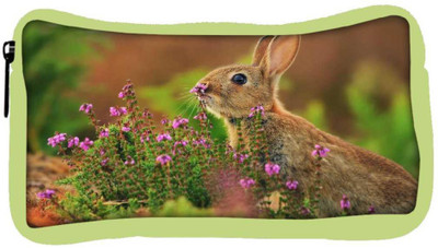 

Snoogg Eco Friendly Canvas Green Color Water Designer Student Pen Pencil Case Coin Purse Pouch Cosmetic Makeup Bag (GREEN) Pouch(Multicolor)