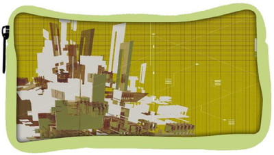 

Snoogg Eco Friendly Canvas 3D Rendered Abstract Background Student Pen Pencil Case Coin Purse Pouch Cosmetic Makeup Bag (GREEN) Pouch(Multicolor)