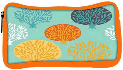 

Snoogg Eco Friendly Canvas Seamless Pattern With Leaf Student Pen Pencil Case Coin Purse Pouch Cosmetic Makeup Bag (ORANGE) Pouch(Multicolor)