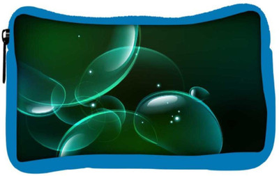 

Snoogg Eco Friendly Canvas Green Bubbles Designer Student Pen Pencil Case Coin Purse Pouch Cosmetic Makeup Bag (BLUE) Pouch(Multicolor)