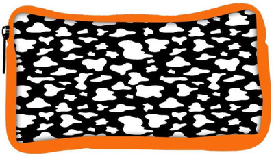 

Snoogg Eco Friendly Canvas Broken White In Black Pattern Designer Student Pen Pencil Case Coin Purse Pouch Cosmetic Makeup Bag (ORANGE) Pouch(Multicolor)