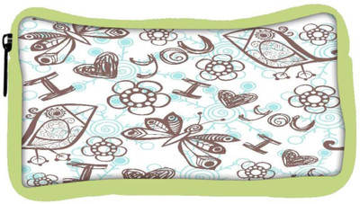 

Snoogg Eco Friendly Canvas Multicolor I Love You Designer Student Pen Pencil Case Coin Purse Pouch Cosmetic Makeup Bag (GREEN) Pouch(Multicolor)