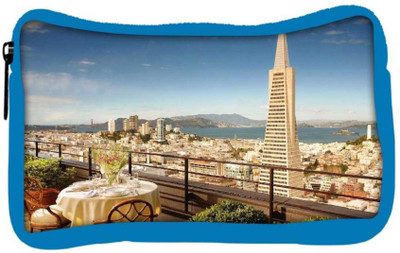 

Snoogg Eco Friendly Canvas Tall Buildings Designer Student Pen Pencil Case Coin Purse Pouch Cosmetic Makeup Bag (BLUE) Pouch(Multicolor)