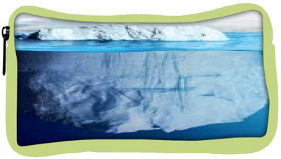 

Snoogg Eco Friendly Canvas Blue Sea With White Mountain Designer Student Pen Pencil Case Coin Purse Pouch Cosmetic Makeup Bag (GREEN) Pouch(Multicolor)