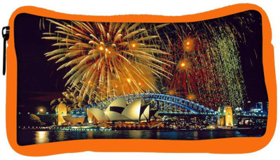 

Snoogg Eco Friendly Canvas Fire Crackers Designer Student Pen Pencil Case Coin Purse Pouch Cosmetic Makeup Bag (ORANGE) Pouch(Multicolor)