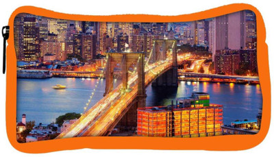 

Snoogg Eco Friendly Canvas Lightful Bridge Designer Student Pen Pencil Case Coin Purse Pouch Cosmetic Makeup Bag (ORANGE) Pouch(Multicolor)
