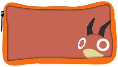 

Snoogg Eco Friendly Canvas Ledyba Designer Student Pen Pencil Case Coin Purse Pouch Cosmetic Makeup Bag (ORANGE) Pouch(Multicolor)