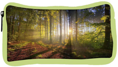 

Snoogg Eco Friendly Canvas Patternd Dense Forest Designer Student Pen Pencil Case Coin Purse Pouch Cosmetic Makeup Bag (GREEN) Pouch(Multicolor)