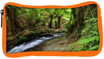 

Snoogg Eco Friendly Canvas Lake In Jungle Designer Student Pen Pencil Case Coin Purse Pouch Cosmetic Makeup Bag (ORANGE) Pouch(Multicolor)