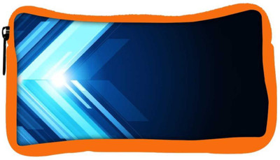 

Snoogg Eco Friendly Canvas Blue Pattern Design Designer Student Pen Pencil Case Coin Purse Pouch Cosmetic Makeup Bag (ORANGE) Pouch(Multicolor)