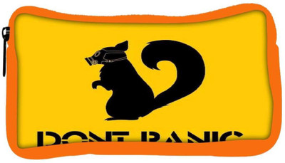 

Snoogg Eco Friendly Canvas Dont Panic Funny 2772 Student Pen Pencil Case Coin Purse Pouch Cosmetic Makeup Bag (ORANGE) Pouch(Multicolor)