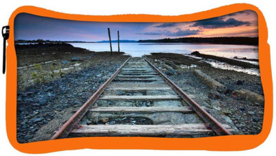 

Snoogg Eco Friendly Canvas Railway Track Designer Student Pen Pencil Case Coin Purse Pouch Cosmetic Makeup Bag (ORANGE) Pouch(Multicolor)
