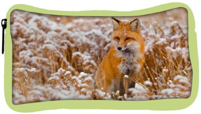 

Snoogg Eco Friendly Canvas Fox In White Garden Designer Student Pen Pencil Case Coin Purse Pouch Cosmetic Makeup Bag (GREEN) Pouch(Multicolor)