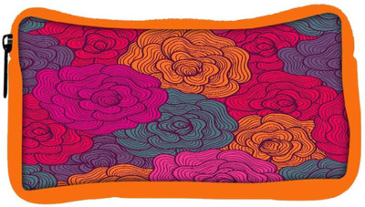 

Snoogg Eco Friendly Canvas Seamless Hand Drawn Waves Texture Student Pen Pencil Case Coin Purse Pouch Cosmetic Makeup Bag (ORANGE) Pouch(Multicolor)