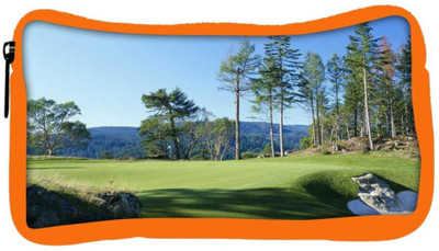 

Snoogg Eco Friendly Canvas Golf Park Designer Student Pen Pencil Case Coin Purse Pouch Cosmetic Makeup Bag (ORANGE) Pouch(Multicolor)