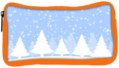 

Snoogg Eco Friendly Canvas Snow Time 2374 Student Pen Pencil Case Coin Purse Pouch Cosmetic Makeup Bag (ORANGE) Pouch(Multicolor)