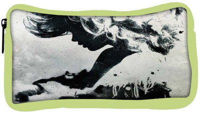 

Snoogg Eco Friendly Canvas Paint Art Student Pen Pencil Case Coin Purse Pouch Cosmetic Makeup Bag (GREEN) Pouch(Multicolor)