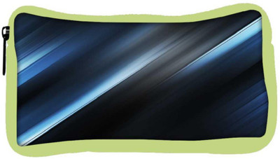 

Snoogg Eco Friendly Canvas Grey And Blue Waves Designer Student Pen Pencil Case Coin Purse Pouch Cosmetic Makeup Bag (GREEN) Pouch(Multicolor)