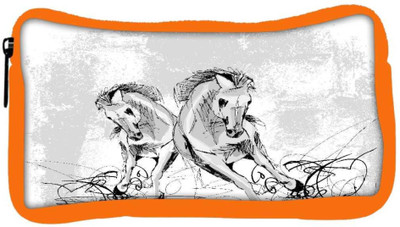 

Snoogg Eco Friendly Canvas Sketch Of Horses Running Student Pen Pencil Case Coin Purse Pouch Cosmetic Makeup Bag (ORANGE) Pouch(Multicolor)