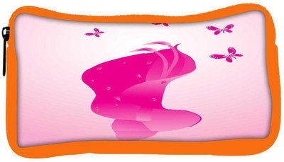 

Snoogg Eco Friendly Canvas Beautifull Background With Flower And Butterfly Design6 Student Pen Pencil Case Coin Purse Pouch Cosmetic Makeup Bag (ORANGE) Pouch(Multicolor)