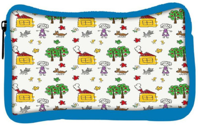 

Snoogg Eco Friendly Canvas Girls In The Park Designer Student Pen Pencil Case Coin Purse Pouch Cosmetic Makeup Bag (BLUE) Pouch(Multicolor)