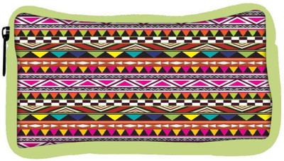 

Snoogg Eco Friendly Canvas Aztec Multicolour Student Pen Pencil Case Coin Purse Pouch Cosmetic Makeup Bag (GREEN) Pouch(Multicolor)