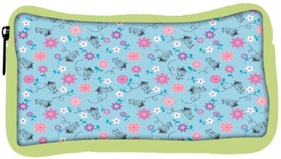 

Snoogg Eco Friendly Canvas Bee Flower Pattern Student Pen Pencil Case Coin Purse Pouch Cosmetic Makeup Bag (GREEN) Pouch(Multicolor)