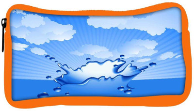 

Snoogg Eco Friendly Canvas Clear Water Splash Vector Student Pen Pencil Case Coin Purse Pouch Cosmetic Makeup Bag (ORANGE) Pouch(Multicolor)