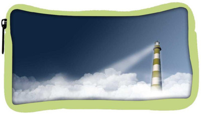 

Snoogg Eco Friendly Canvas Light House Designer Student Pen Pencil Case Coin Purse Pouch Cosmetic Makeup Bag (GREEN) Pouch(Multicolor)
