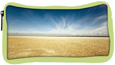 

Snoogg Eco Friendly Canvas Golden Sand Beach Designer Student Pen Pencil Case Coin Purse Pouch Cosmetic Makeup Bag (GREEN) Pouch(Multicolor)