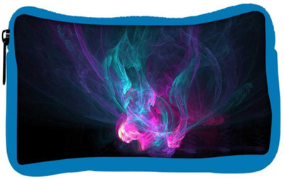 

Snoogg Eco Friendly Canvas Multicolor Smoke Pattern Designer Student Pen Pencil Case Coin Purse Pouch Cosmetic Makeup Bag (BLUE) Pouch(Multicolor)