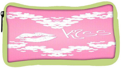

Snoogg Eco Friendly Canvas Pink Kiss Designer Student Pen Pencil Case Coin Purse Pouch Cosmetic Makeup Bag (GREEN) Pouch(Multicolor)