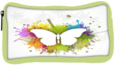 

Snoogg Eco Friendly Canvas Abstract Summer Background Student Pen Pencil Case Coin Purse Pouch Cosmetic Makeup Bag (GREEN) Pouch(Multicolor)