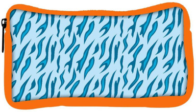 

Snoogg Eco Friendly Canvas Chetan Skin Blue Pattern Designer Student Pen Pencil Case Coin Purse Pouch Cosmetic Makeup Bag (ORANGE) Pouch(Multicolor)