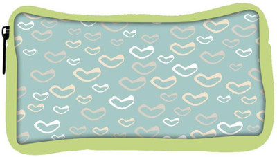 

Snoogg Eco Friendly Canvas Small Hearts Green Pattern Designer Student Pen Pencil Case Coin Purse Pouch Cosmetic Makeup Bag (GREEN) Pouch(Multicolor)