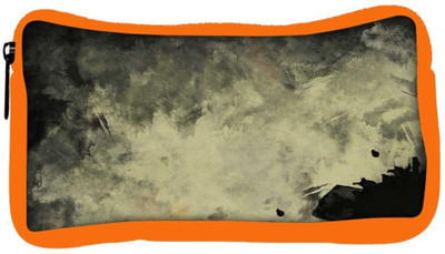 

Snoogg Eco Friendly Canvas Abstract Art Work Designer Student Pen Pencil Case Coin Purse Pouch Cosmetic Makeup Bag (ORANGE) Pouch(Multicolor)