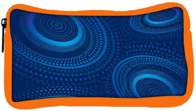 

Snoogg Eco Friendly Canvas Vector Fractal Background Student Pen Pencil Case Coin Purse Pouch Cosmetic Makeup Bag (ORANGE) Pouch(Multicolor)