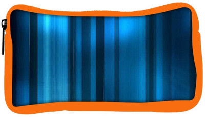 

Snoogg Eco Friendly Canvas Blue Dark Pattern Designer Student Pen Pencil Case Coin Purse Pouch Cosmetic Makeup Bag (ORANGE) Pouch(Multicolor)