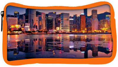 

Snoogg Eco Friendly Canvas Abstract Buildings Designer Student Pen Pencil Case Coin Purse Pouch Cosmetic Makeup Bag (ORANGE) Pouch(Multicolor)