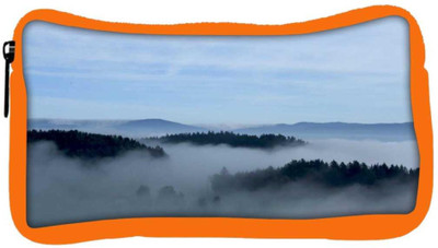 

Snoogg Eco Friendly Canvas Smoky Fog Designer Student Pen Pencil Case Coin Purse Pouch Cosmetic Makeup Bag (ORANGE) Pouch(Multicolor)