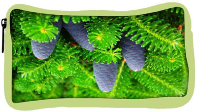 

Snoogg Eco Friendly Canvas Black Fruit Designer Student Pen Pencil Case Coin Purse Pouch Cosmetic Makeup Bag (GREEN) Pouch(Multicolor)