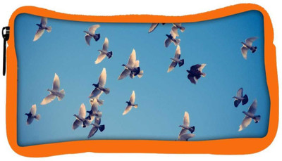 

Snoogg Eco Friendly Canvas Ubuntu Birds Designer Student Pen Pencil Case Coin Purse Pouch Cosmetic Makeup Bag (ORANGE) Pouch(Multicolor)