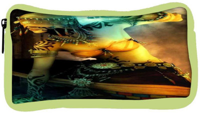 

Snoogg Eco Friendly Canvas Forest Goddess Tribal Student Pen Pencil Case Coin Purse Pouch Cosmetic Makeup Bag (GREEN) Pouch(Multicolor)