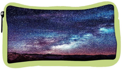 

Snoogg Eco Friendly Canvas Milkyway Space Mountain Designer Student Pen Pencil Case Coin Purse Pouch Cosmetic Makeup Bag (GREEN) Pouch(Multicolor)